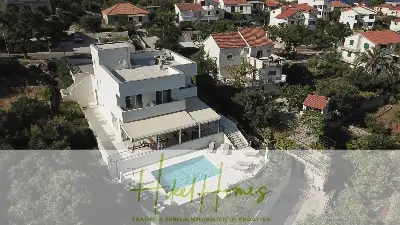 340m² Villa mit Pool auf der Insel Ciovo - vollständig möbiliert - auch Boutiquehotel möglich — Bild 12