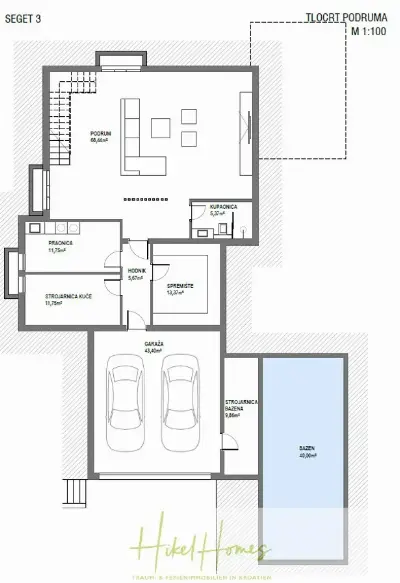 Meerblick - Schlüsselfertige Villa Princeza in Seget Vranijca - modernste Technik - 3-4 SZ — Bild 8