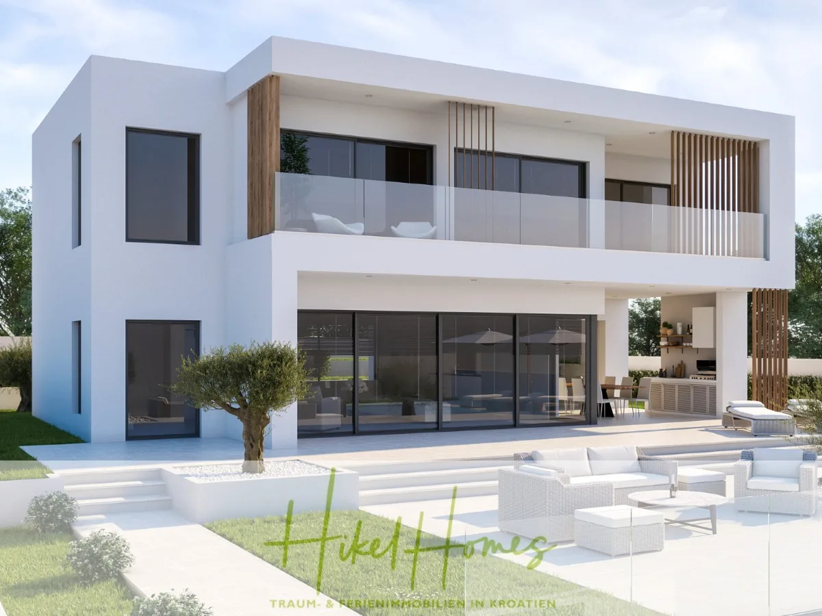 Meerblick - Schlüsselfertige Villa Princeza in Seget Vranijca - modernste Technik - 3-4 SZ — Bild 2