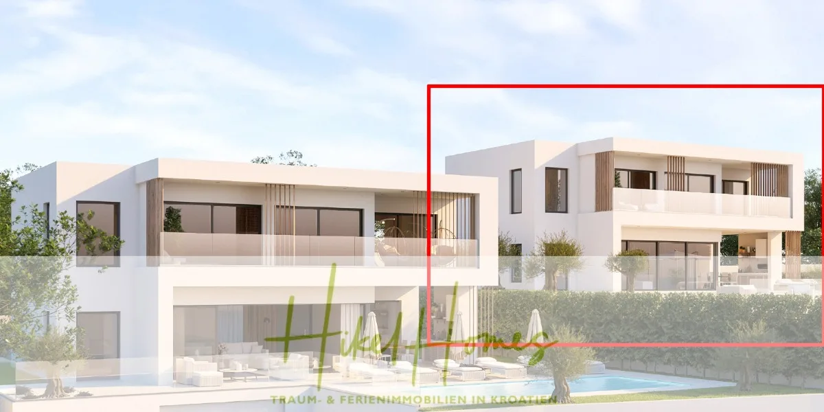 Meerblick - Schlüsselfertige Villa Princeza in Seget Vranijca - modernste Technik - 3-4 SZ — Bild 5