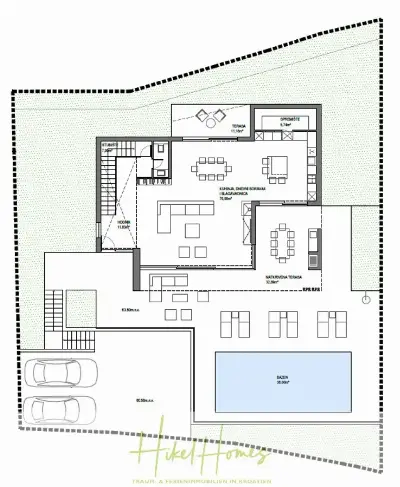 Meerblick - Schlüsselfertige Villa Princ in Seget Vranijca - modernste Technik - 3 SZ — Bild 13