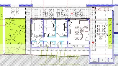2 Meerblick Rohbau-Villen mit Haupt- und Gästehaus in absoluter privater Lage — Bild 13