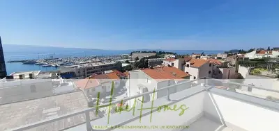 Charmantes 1-Zimmer-Appartement mit Meerblick im Herzen von Split mit Dachterrasse — Bild 9
