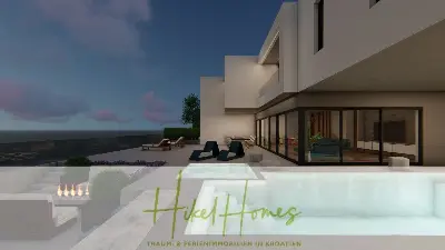 Schlüsselfertige - großzügige Meerblick Villa in ruhiger Lage, 4 SZ, 4 Bäder, Pool, Jacuzzi, ... — Bild 8