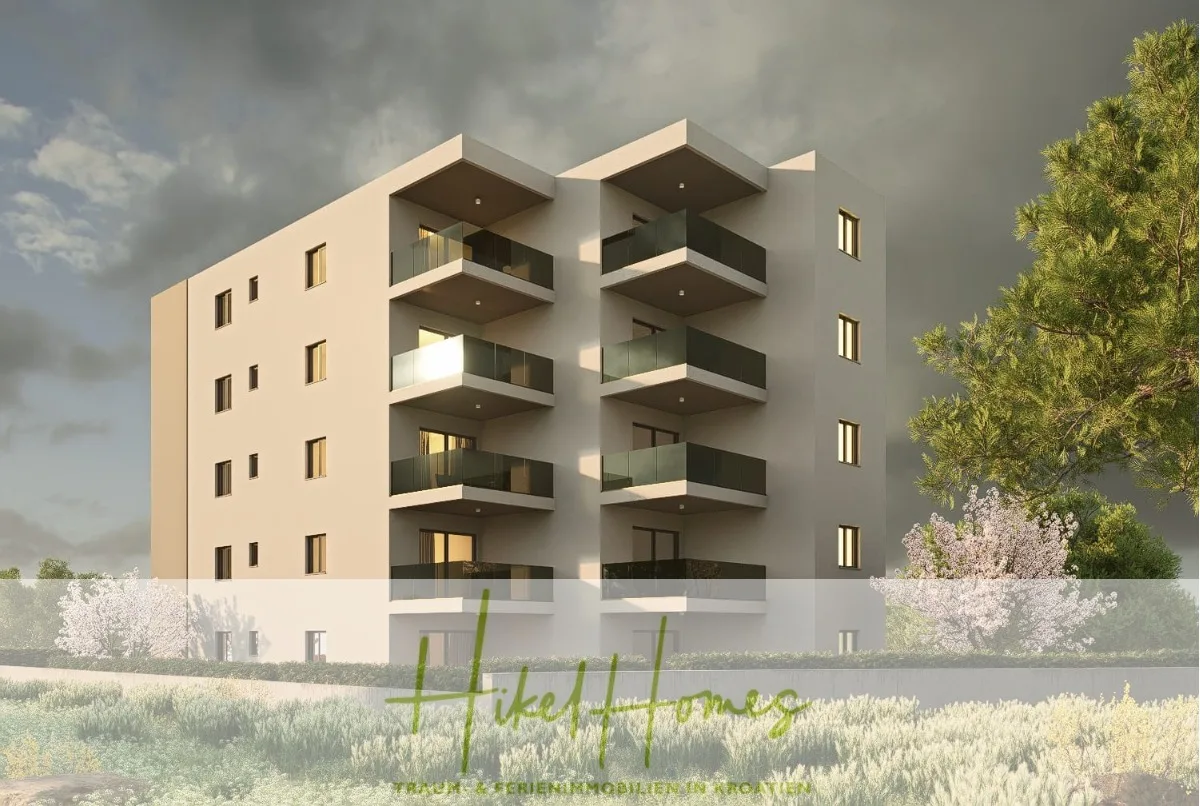 Meerblick 60m² Neubauwohnung mit 2 Schlafzimmer, Balkon und Südausrichtung — Bild 3