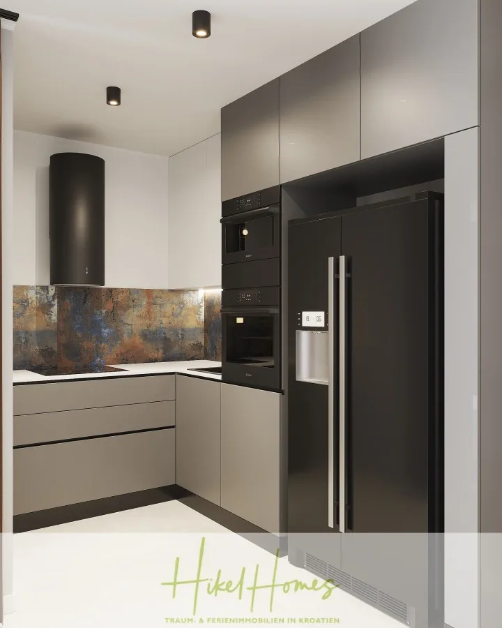 Meerblick 76m² Neubauwohnung mit 2 Schlafzimmer, Balkon und Südausrichtung — Bild 4