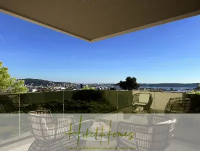 Meerblick 76m² Neubauwohnung mit 2 Schlafzimmer, Balkon und Südausrichtung — Bild 9