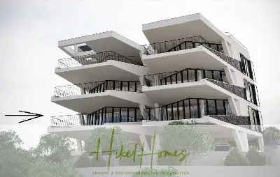 Luxus Meerblick 77m² Ensemble mit 2 Schlafzimmern, Terrasse und Südausrichtung — Bild 10