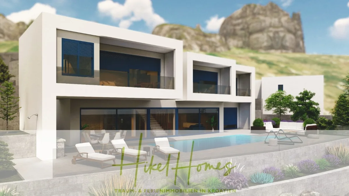 Schlüsselfertige - großzügige Meerblick Villa in ruhiger Lage, 4 SZ, 4 Bäder, Pool, ... — Bild 1
