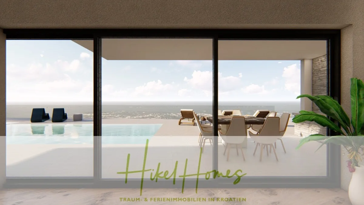 Schlüsselfertige - großzügige Meerblick Villa in ruhiger Lage, 4 SZ, 4 Bäder, Pool, ... — Bild 3