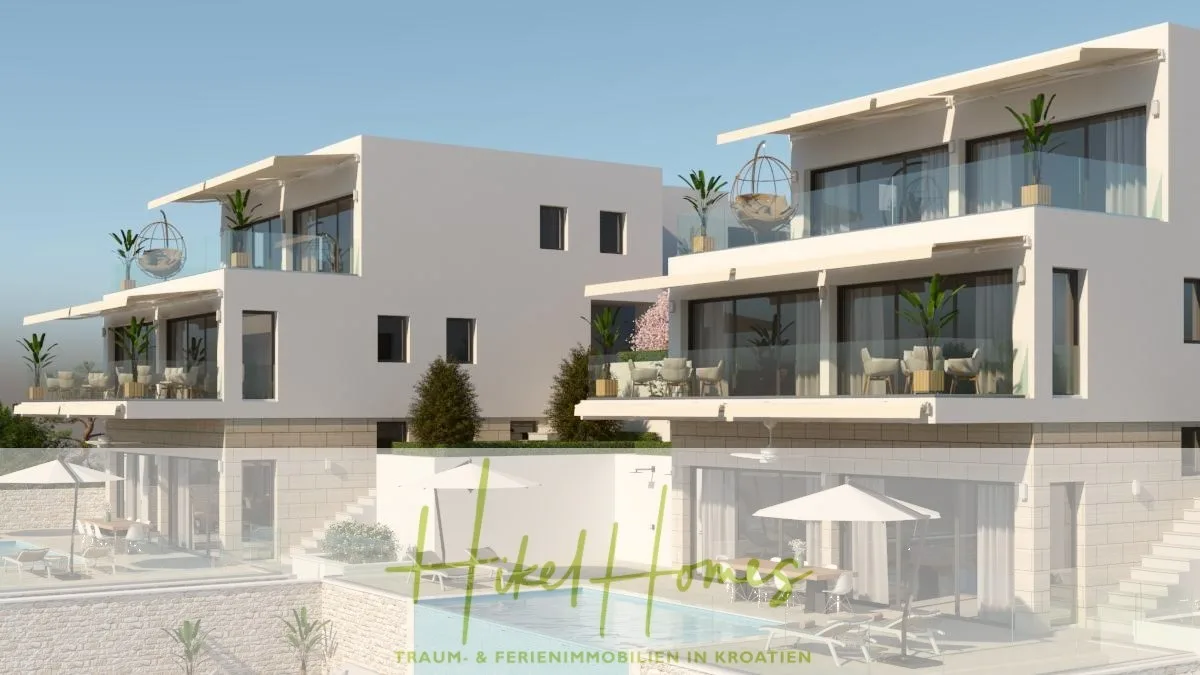 Luxus Villa Sunce / gegenüber Marina Frapa / Meerblick + direkter Meerzugang, Pool, mit 391m² WFL — Bild 2