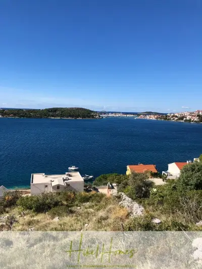 Luxus Villa Sunce / gegenüber Marina Frapa / Meerblick + direkter Meerzugang, Pool, mit 391m² WFL — Bild 12
