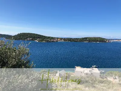 Luxus Villa Sunce / gegenüber Marina Frapa / Meerblick + direkter Meerzugang, Pool, mit 391m² WFL — Bild 15