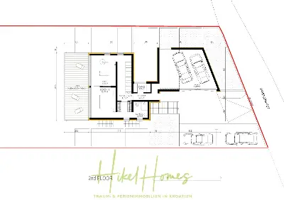 Luxus Villa Sunce / gegenüber Marina Frapa / Meerblick + direkter Meerzugang, Pool, mit 391m² WFL — Bild 26