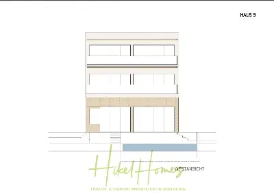 Luxus Villa Sunce / gegenüber Marina Frapa / Meerblick + direkter Meerzugang, Pool, mit 391m² WFL — Bild 22