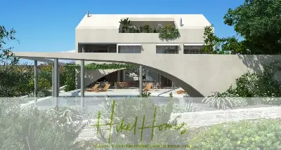 Prämiertes Architekturprojekt - Meerblick Luxus auf 490m² auf 1800m² Grund mit 2 Pools, Bar, Lounge — Bild 7