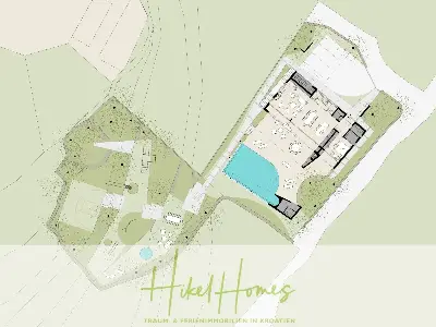 Prämiertes Architekturprojekt - Meerblick Luxus auf 490m² auf 1800m² Grund mit 2 Pools, Bar, Lounge — Bild 20