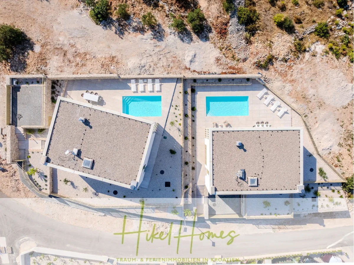 Schlüsselfertige Meerblick Villa SEA in Sutivan (Insel Brac) - 3 SZ + Bad, Pool, Sommerküche, ... — Bild 4