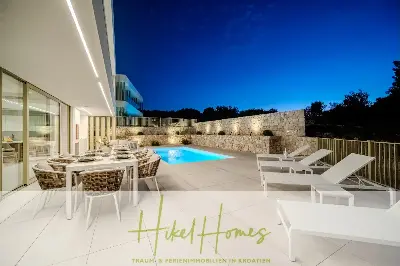Schlüsselfertige Meerblick Villa SEA in Sutivan (Insel Brac) - 3 SZ + Bad, Pool, Sommerküche, ... — Bild 8