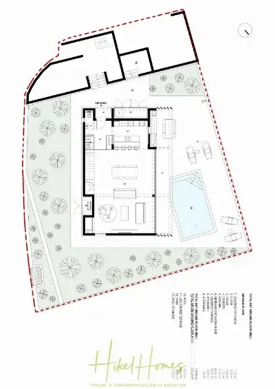 Schlüsselfertige Meerblick Villa SEA in Sutivan (Insel Brac) - 3 SZ + Bad, Pool, Sommerküche, ... — Bild 19