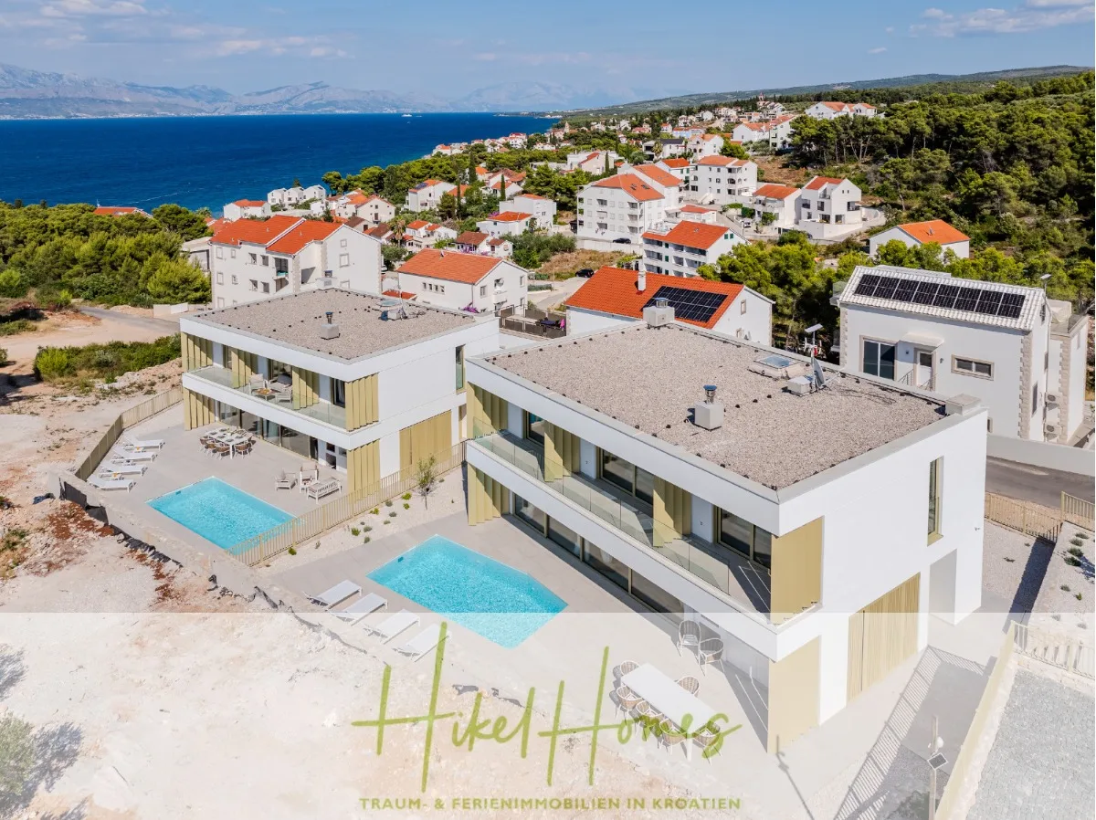 Hochwertige Meerblick Villa SUN in Sutivan (Insel Brac) - 3 SZ + Bad, Pool, Sommerküche, WC, ... — Bild 2