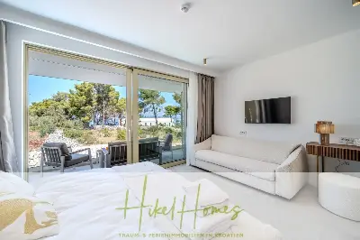 Hochwertige Meerblick Villa SUN in Sutivan (Insel Brac) - 3 SZ + Bad, Pool, Sommerküche, WC, ... — Bild 11