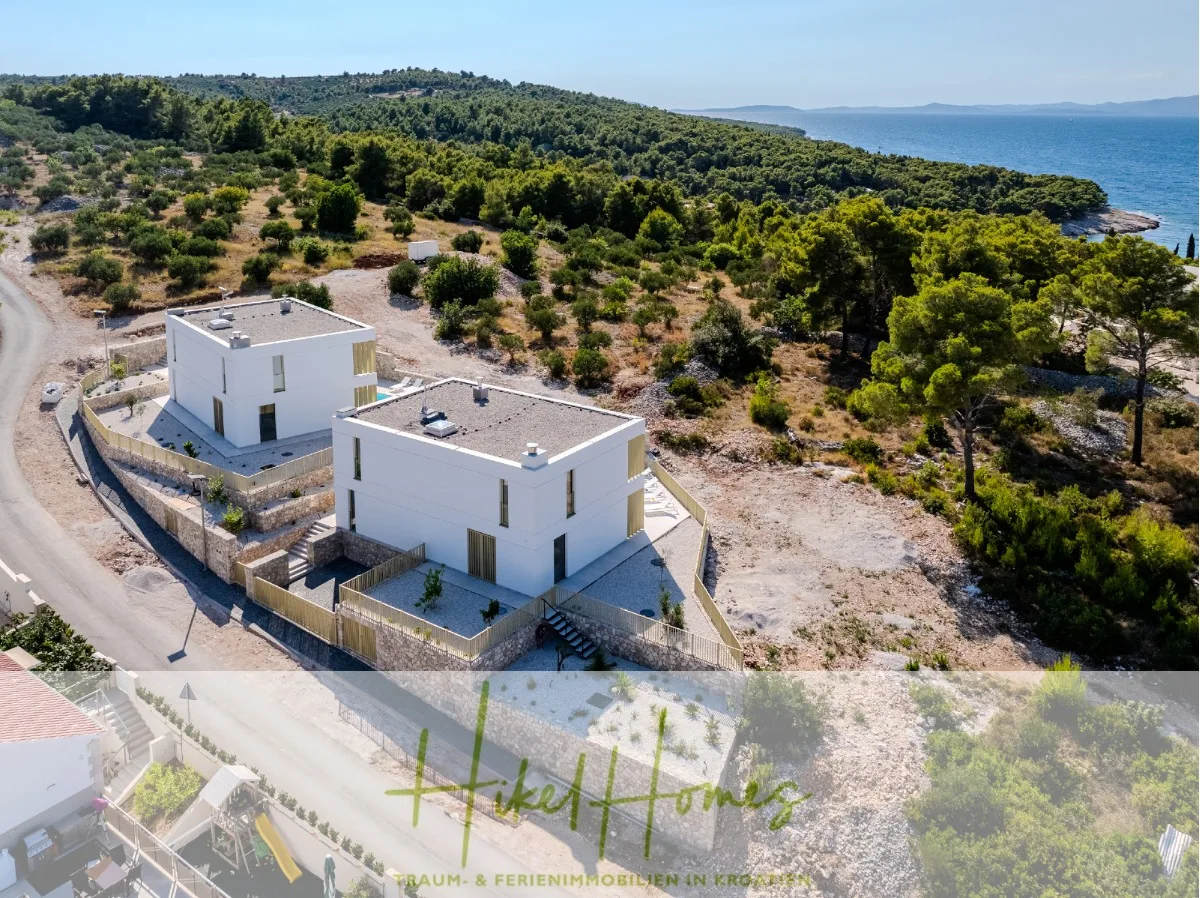 Hochwertige Meerblick Villa SUN in Sutivan (Insel Brac) - 3 SZ + Bad, Pool, Sommerküche, WC, ... — Bild 4