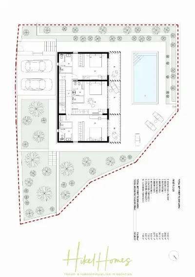 Hochwertige Meerblick Villa SUN in Sutivan (Insel Brac) - 3 SZ + Bad, Pool, Sommerküche, WC, ... — Bild 15