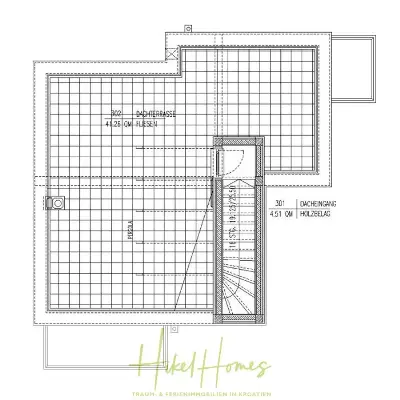 Villa im Mittelmeerstil mit 3 SZ, Pool, Dachterrasse mit Meerblick - möbiliert (15) — Bild 13