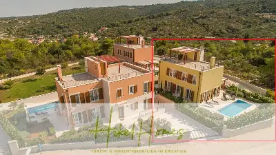 Villa im Mittelmeerstil mit 3 SZ, Pool, Dachterrasse mit Meerblick (2) — Bild 8