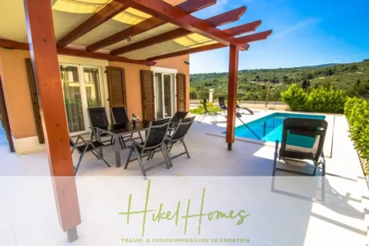 Villa im Mittelmeerstil mit 3 SZ, Pool, Dachterrasse mit Meerblick (1) — Bild 3