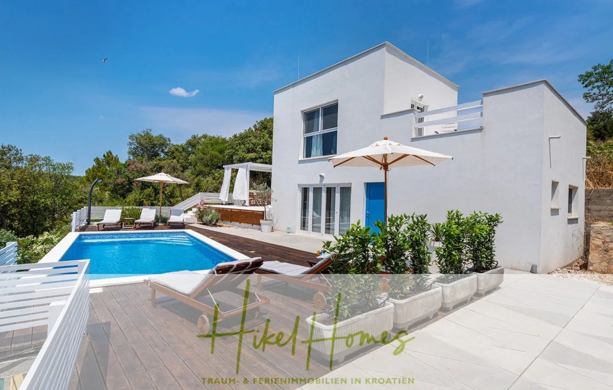2 Meerblick Villen + freies Grundstück ideal zur Vermietungauf der Insel Dugi Otok jeweils mit Pool — Bild 2