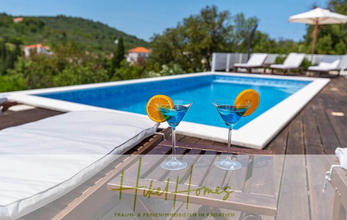 2 Meerblick Villen + freies Grundstück ideal zur Vermietungauf der Insel Dugi Otok jeweils mit Pool — Bild 3
