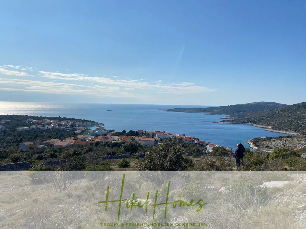 805m² Bauland in Panoramahanglage mit traumhaften Rundumblick aufs Meer und die vorgelagerten Inseln — Bild 1