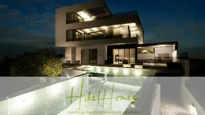 Einziehen im Sommer - Meerblick Neubau-Luxusvilla mit Einrichtung, Infinitypool & Raumkonzept — Bild 8