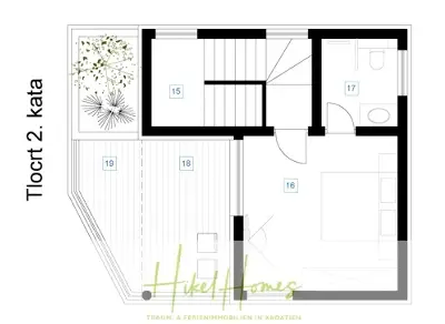 Neubau Meerblick 270m vom Meer entfernt - 3 SZ mit Bädern, Pool, Fertigstellung 2025 — Bild 21