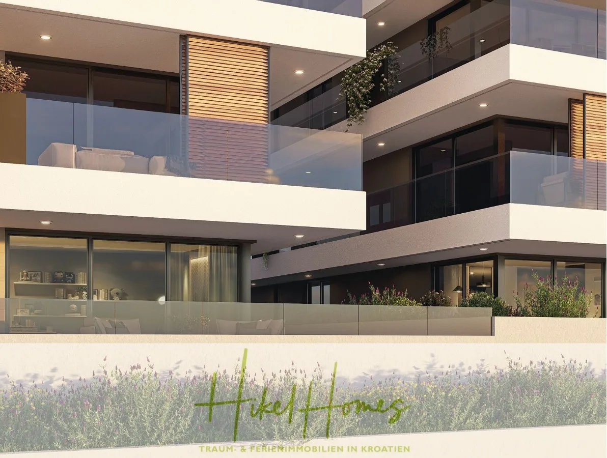1. Reihe hochwertige Neubau-Meerblick Wohnung mit 2 SZ, Terrasse und Gemeinschaftspool — Bild 2