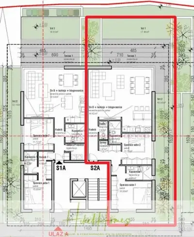 1. Reihe hochwertige Neubau-Meerblick Wohnung mit 2 SZ, Terrasse und Gemeinschaftspool (S2A) — Bild 14