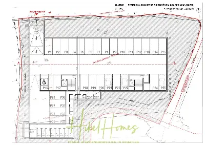 1. Reihe Luxus Neubau Penthouse - Meerblick mit 3 SZ, riesige Terrasse und Gemeinschaftspool (S6B) — Bild 12