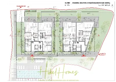 1. Reihe Luxus Neubau Penthouse - Meerblick mit 3 SZ, riesige Terrasse und Gemeinschaftspool (S6A) — Bild 15