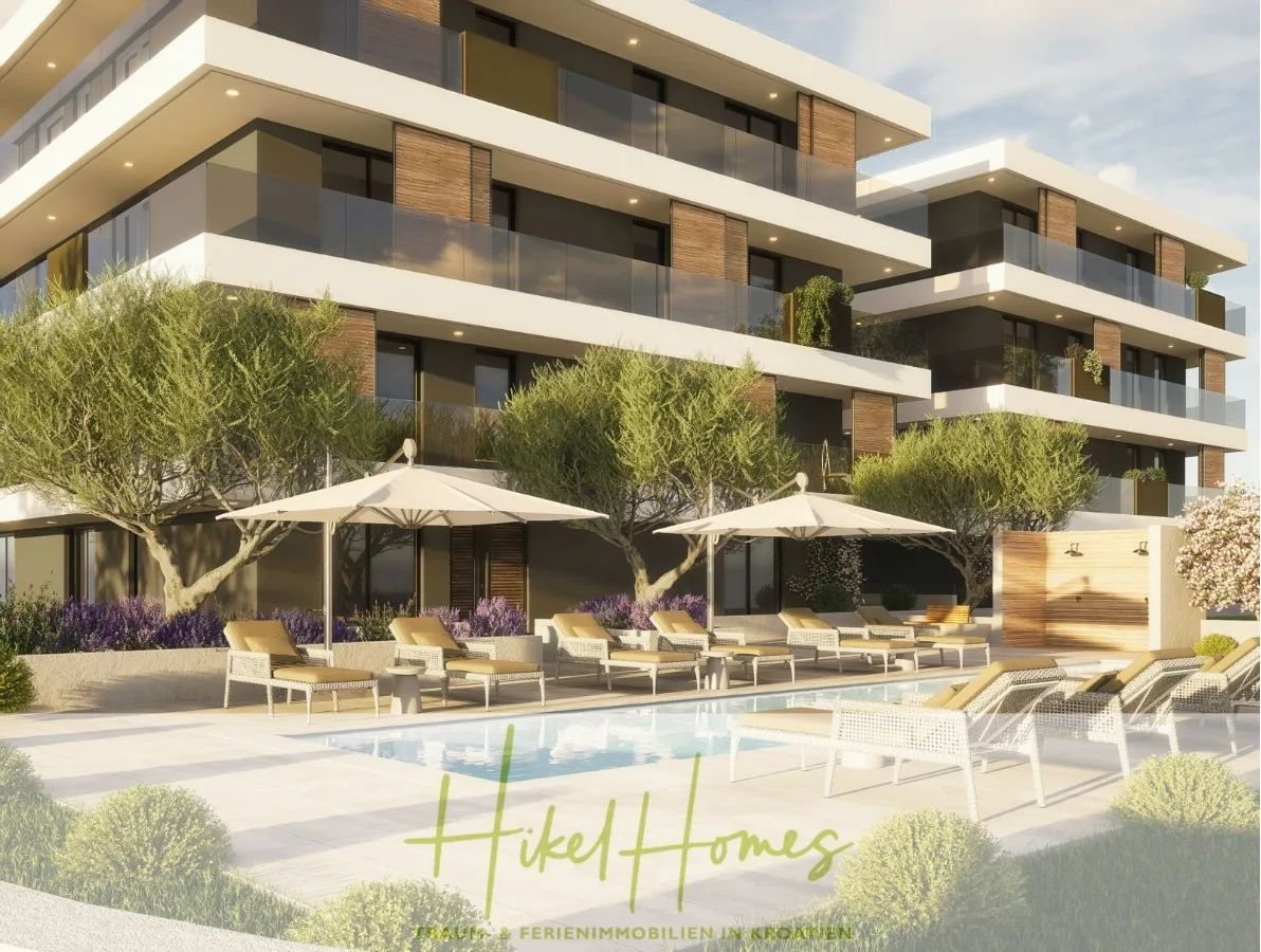 1. Reihe Luxus Neubau Penthouse - Meerblick mit 3 SZ, riesige Terrasse und Gemeinschaftspool (S6A) — Bild 5