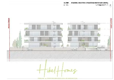 1. Reihe Luxus Neubau Penthouse - Meerblick mit 3 SZ, riesige Terrasse und Gemeinschaftspool (S6A) — Bild 13