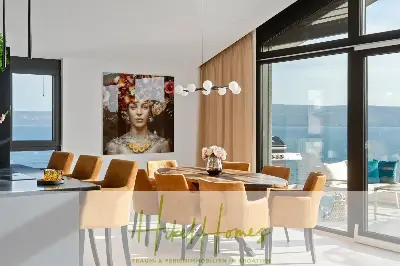 Direkt einziehen Meerblick Villa NATALIA mit Infinity Pool, 3 SZ, Sommerküche, ... — Bild 7