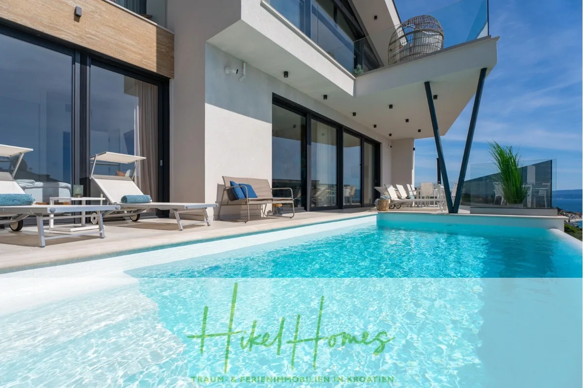 Direkt einziehen Meerblick Villa NATALIA mit Infinity Pool, 3 SZ, Sommerküche, ... — Bild 3
