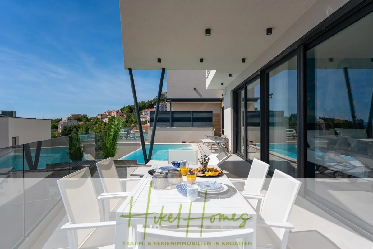Direkt einziehen Meerblick Villa NATALIA mit Infinity Pool, 3 SZ, Sommerküche, ... — Bild 5