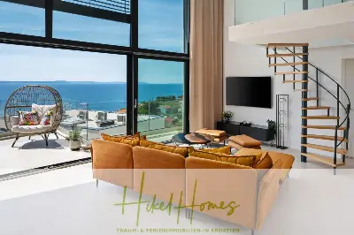Direkt einziehen Meerblick Villa NATALIA mit Infinity Pool, 3 SZ, Sommerküche, ... — Bild 8