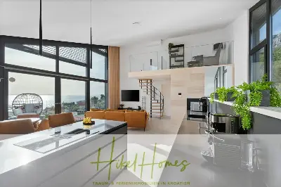Direkt einziehen Meerblick Villa NATALIA mit Infinity Pool, 3 SZ, Sommerküche, ... — Bild 19