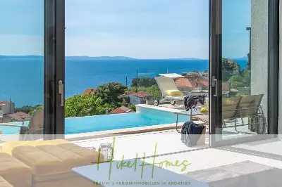Sofort einziehen! Meerblick Villa CECILIE Infinity Pool, 3 SZ, Sommerküche, Videoraum mit PS5, .... — Bild 21