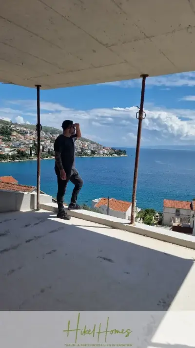 Meerblick Penthouse mit außergewöhnlicher Architektur 104m² mit 2 SZ, Terrasse und Südausrichtung — Bild 14