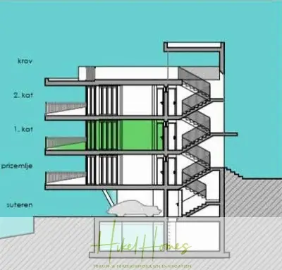 Luxus Meerblick 77m² Ensemble mit 2 Schlafzimmern, Terrasse und Südausrichtung (1. OG) — Bild 16